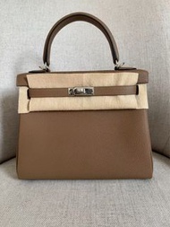 🎠✨Hermes Kelly 25 威馬犬棕 D0 Beige de Weimar✨🎠