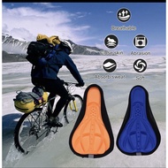 Outdoor 3D Soft Cycling Bicycle Silicone Bike Seat Cover Cushion Saddle road bike