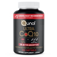 Qunol Ultra CoQ10 100mg 3x Better Absorption 150 Softgel