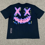 【Ready Stock】Ricky Is Clown Graffiti World Smiley Glow Tee Black Original/RickyisClown