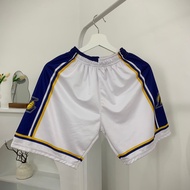 PUTIH White LAKERS BASKET PANTS KOBE BRYANT LEBRON JAMES SWINGMAN SPORT TROUSERS