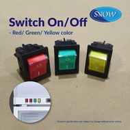 SNOW 2 DOOR / 3 DOOR DISPLAY CHILLER / FREEZER ON/OFF SWITCH