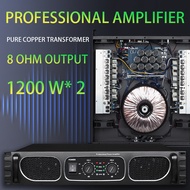 GOTP เครื่องขยายเสียงระดับมืออาชีพกำลังสูงสองช่อง 1200 W * 4 high-power professional amplifier