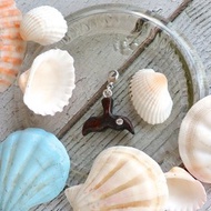 手工木製吊飾 鯨魚尾 吊飾 禮物訂製