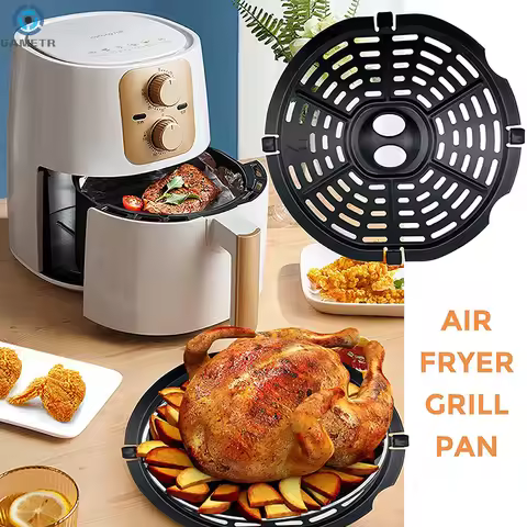 Air Fryer Mats Air Fryer Parts Air Fryer Grill Pan For Food Separator Cooking Divider Fryers Kitchen
