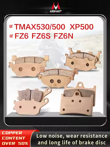 Mrrangt Motorcycle Metal sintering brake pad fit for YAMAHA T-MAX530 TMAX530 TMAX500 TMAX 500 530 XP