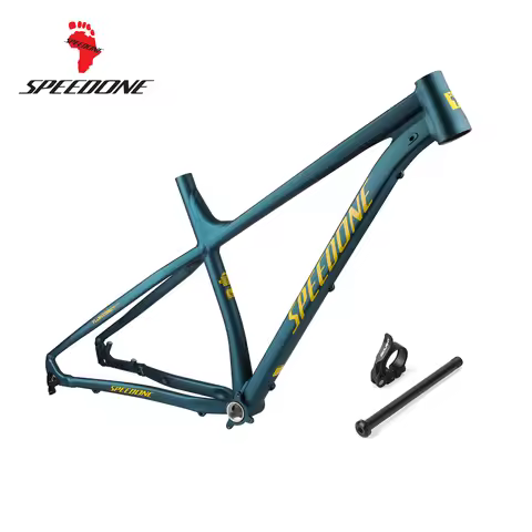 SPEEDONE Bicycle Frame 29er 148mm Aluminum 29 MTB Frame Tapered for Endurance Racing Gradient Color 
