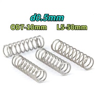 [HNK] Sus304 Compression Spring Squeeze Spring Ballpoint Pen Small Spring Support Customized Large S