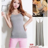 Back cross women singlet top后背交叉女背心