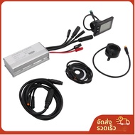 ชุดควบคุมมอเตอร์จักรยานไฟฟ้า 22A พร้อมแผงควบคุม GD01 สำหรับมอเตอร์เกียร์ 500W
