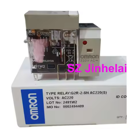 10pcs Authentic Original Omron G2R-2-SN DC24(S) AC220(S) AC110(S) Intermediate Relay 8pin G2R-2-SN(S