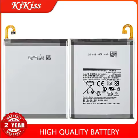 EB-BA750ABU 3400mAh Battery For SAMSUNG Galaxy A7 2018 version A730x A750 SM-A730x A10 2019 SM-A750F