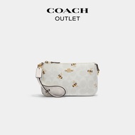 COACH/Outlet Ladies Bee Print NOLITA # 19 Mini Handbag
