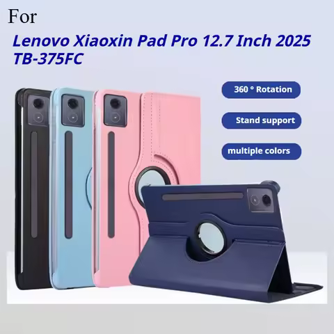 360 Degree Rotating Case For Lenovo Xiaoxin Pad Pro 12.7 inch 2025 Tablet Cover Xiaoxin Pad Pro 12.7