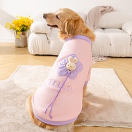 DY Loving Trang Phục Cho Chó Lớn Áo Labrador Gấu Đóng Gói Sáng Tạo Hoạt Hình Dễ Thương Quần Áo Bảo V