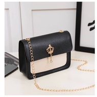 Square Shoulder Bag/Body Bag With Chain Bridge Strap Model B05