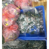 Capacitors: 10v100uf, 10v470uf, 16v47uf, 16v220uf, 16v470uf, 25v100uf, 25v470uf, 35v470uf, 50v47uf, 