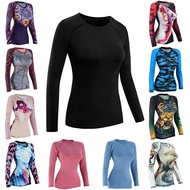 Grappling Rash Guard Women BJJ Training No Gi Fight Gear Long Sleeve Shirt Grappling Rash Guard Wome