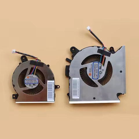New original cooler FANS for MSI 1581 GF66 GL66 CPU GPU Cooling FAN N459 PABD08008SH N460 PABD06015S