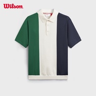 Wilson Men SIENNA KNIT POLO WM00440511GYC Official Store