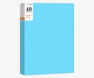 B4 folder multilayer foldout file album picture album storage album foldout bag transparent data boo