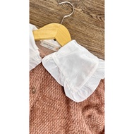 Fuzzy children's cardigan, yellow factory brand children's cardigan