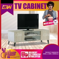Kinabatangan 4 Feet TV Full Panel TV Cabinet / TV Console / Media Cabinet / Display Cabinet / Scandi