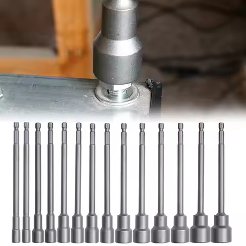 150mm Hexagon Nut Driver Drill Bit Socket Wrench Extension Sleeve For Power Drills Impact Drivers So