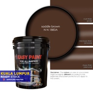 18 Liter -  SADDLE BROWN N N 1883A, Easy Paint All Surface for interior & exterior wall, wood and st