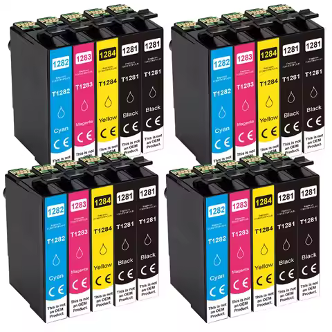 ALIZEO 1281XL Ink Cartridge Compatible For Epson T1281 T1282 T1283 T1284 230 125 S230 130 420W 425W
