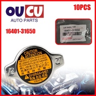 10PCS New Radiator Cap 16401-31650 For Lexus IS250 IS350 GS350 GX460 For Toyota Tacoma 4Runner FJ Cr