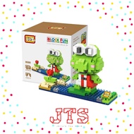 JTS LOZ Big Eyed Frog 9508 iBlock Fun Cartoon Character