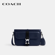 COACH กระเป๋าสะพายข้างผู้ชายรุ่น Beck Slim Crossbody สีฟ้า CM335 DEB