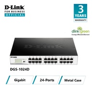 D-Link DGS-1024D/DGS-1016D 16 OR 24 Port Gigabit Desktop Rackmount Network Unmanaged Switch Metal ca