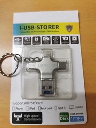 SD card reader for iphone,android,type-C,PC