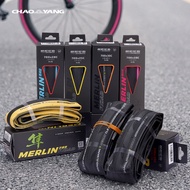 ChaoYang MERLIN H-496 TLR Tubeless Vacuum Road Racing Bike Tyre for 700C Road Bicycle 700x25C 700x28