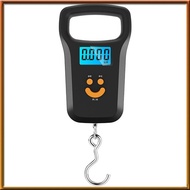 [chasoedivine.] Travel Luggage Scales Electronic 50Kg 10g LCD Digital Hanging Scale Kitchen Fishing 