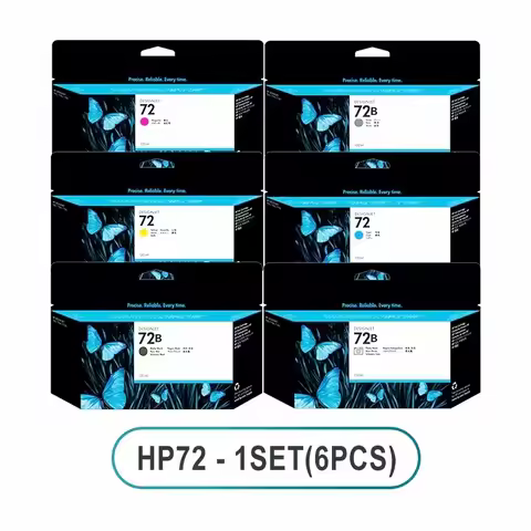 New Hp 72 HP 72B HP72 Genuine Ink Cartridge For Designjet T1300 T795 T610 T620 T770 T790 T1100 T1120
