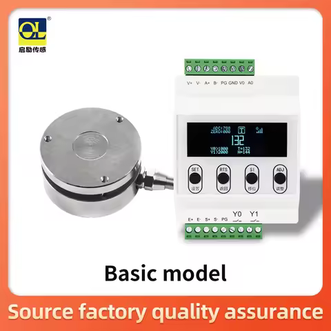 Load cell and display indicator, test compression force, load cell 10kg 20kg 50kg 100kg 200kg 300kg 