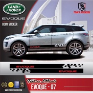 LAND ROVER EVOQUE CAR BODY STICKER SET EVOQUE - 07