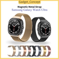 Strap for Samsung Galaxy Watch Ultra 47MM Metal Magnetic Loop Wrist Strap Samsung Watch Ultra 47mm 2