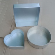 Love Shaped Bolu Pan / square / round / Heart Shaped Cake Pan / Mold / 3 kinds of pans