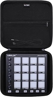 LTGEM Case Compatible with AKAI Professional MPD218 / Novation Launchpad Mini MK3 MIDI Controller(In