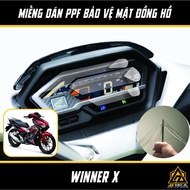 Miếng Dán PPF Mặt Đồng Hồ Xe Máy Honda AB Vision Winner X SH Air Blade...| Film Decal PPF Dán Đồng H