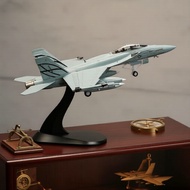 F/A-18F Super Hornet 1:100 Scale Diecast Metal Aircraft Model with Display Stand - Collectible Gift