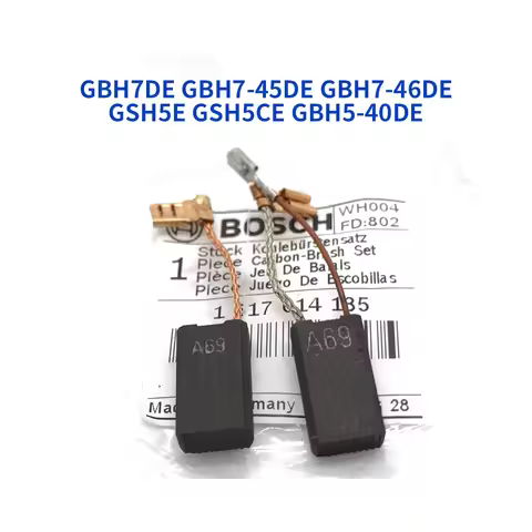 A69 Carbon Brush for Bosch GBH7DE 7-45DE GBH7-46DE GSH5E 5CE GBH5-40DE Electric Pick Hammer Carbon B