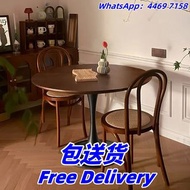 實木圓形餐桌 接待桌 圓桌 圓枱 茶几 茶桌 飯桌 飯枱 邊桌 洽談桌 包送貨