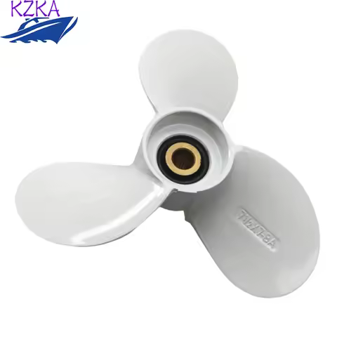 Boat Marine Propeller 6E0-45943-01-El 7 1/2X7 For Yamaha 4Hp 5Hp 6Hp 9Tooth Spine Aluminium Propelle