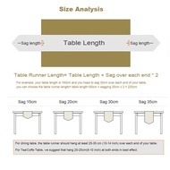 Chinese table runner, long table runner, Chinese New Year table cloth, cny modern table runner