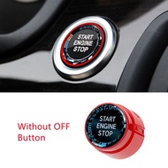 Car Styling Start Stop Engine Push Button Switch Cover Trim Fit For BMW 5 6 7 Series F01 F02 F10 F11
